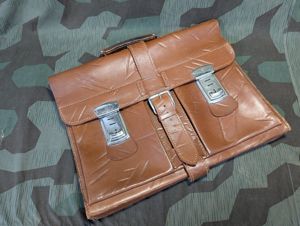 Exquisite Original German Leather Briefcase