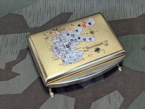 German Weimar Musical Cigarette Box