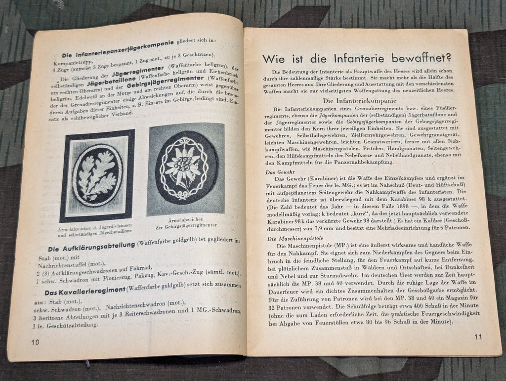 Infanterie Grenadiere Des Führers Waffenhefte des Heeres — image 4