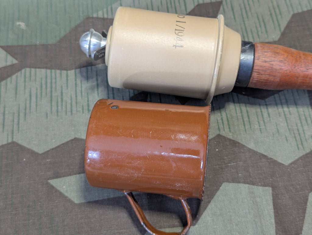 Enamel Cup Made from Stick Grenade Head — image 6