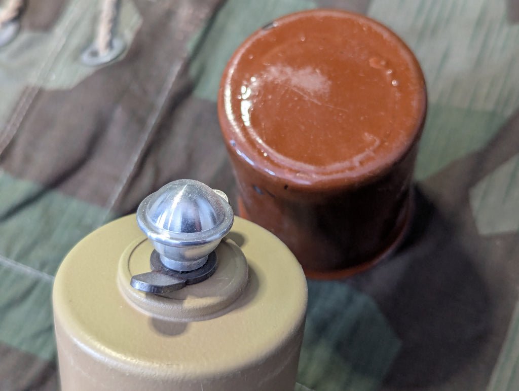 Enamel Cup Made from Stick Grenade Head — image 7