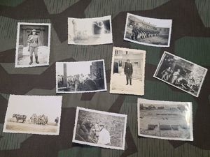 Soldier's Photo Lot (9 Photos Total)