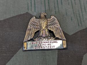 Zur Erinnerung an Meine Dienstzeit Pin