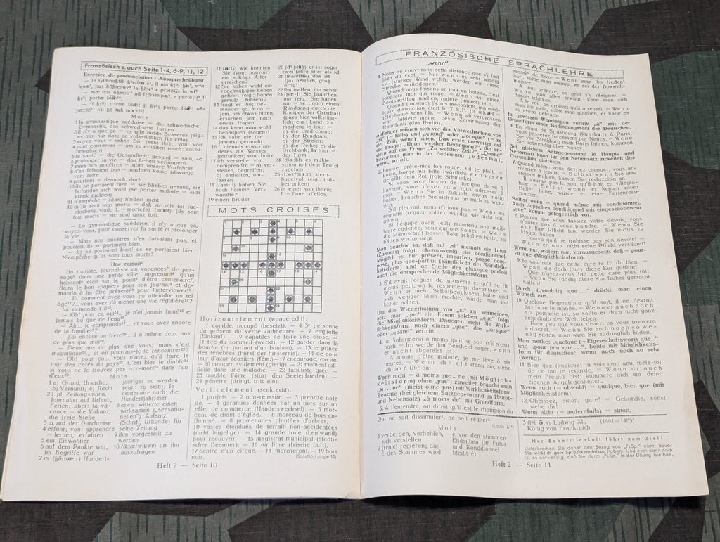 Paustians Lustige Sprachzeitschrift Funny Language Magazine Heft 2 15.1.1941 — image 5