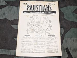 Paustians Lustige Sprachzeitschrift Funny Language Magazine Heft 2 15.1.1941