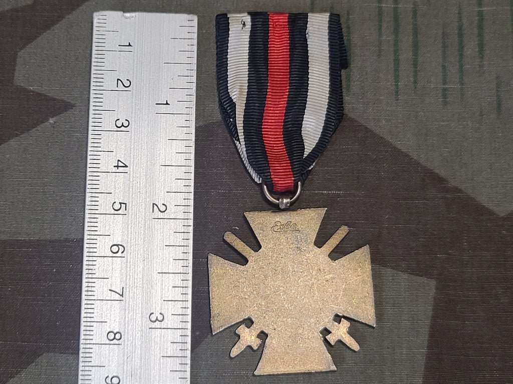 WWI Honor Cross w/ Swords Hindenburg Cross — image 4