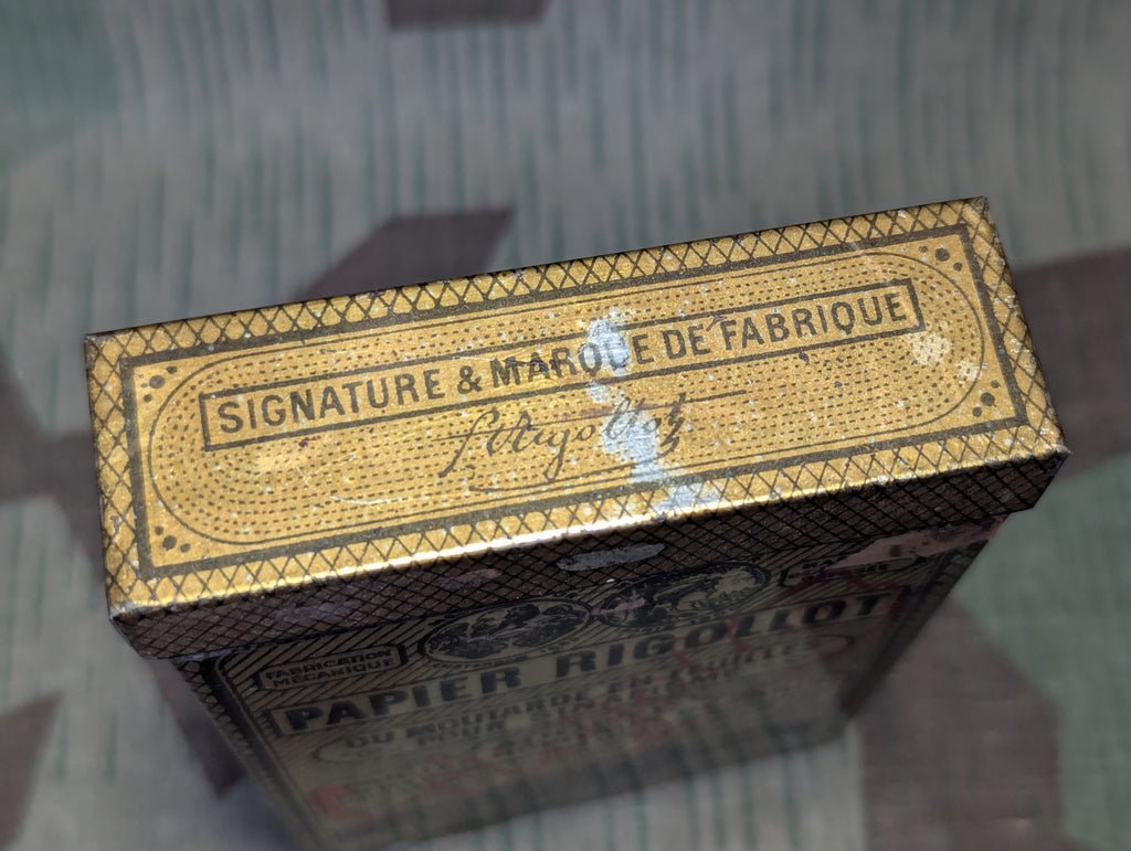 French Medicated Plaster Tin Empty — image 6