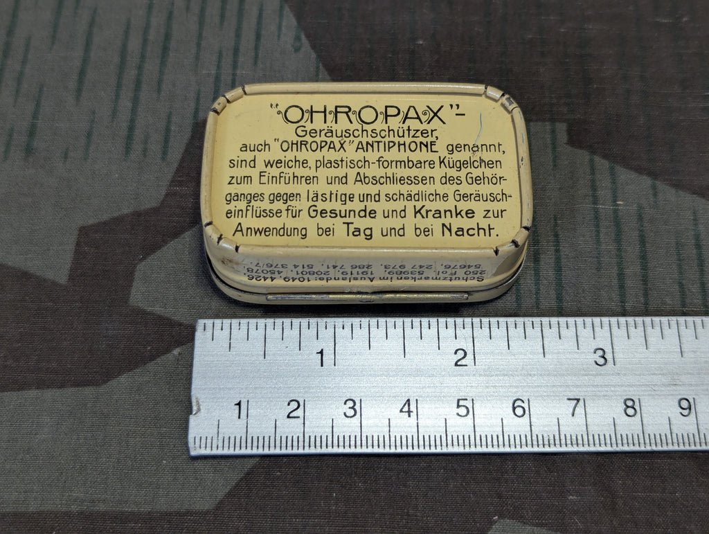 Original Ohropax Earplugs Tin With Some Contents — image 2