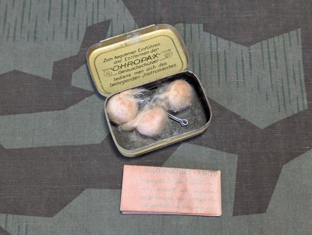 Original Ohropax Earplugs Tin With Some Contents — image 4