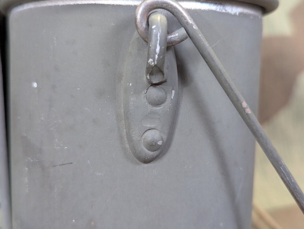 Interwar Tall German Mess Kit Feldgrau — image 4