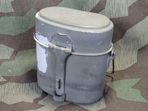 Interwar Tall German Mess Kit Feldgrau