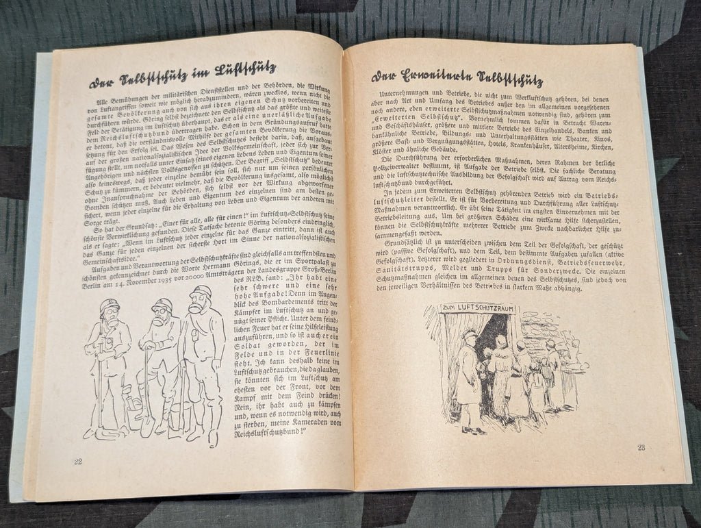 1000 Worte Luftschutz Book 1939 — image 10