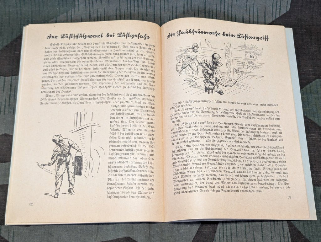 1000 Worte Luftschutz Book 1939 — image 12