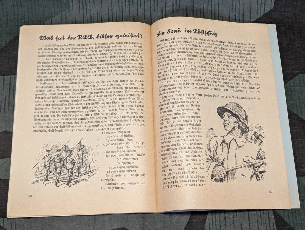 1000 Worte Luftschutz Book 1939 — image 13