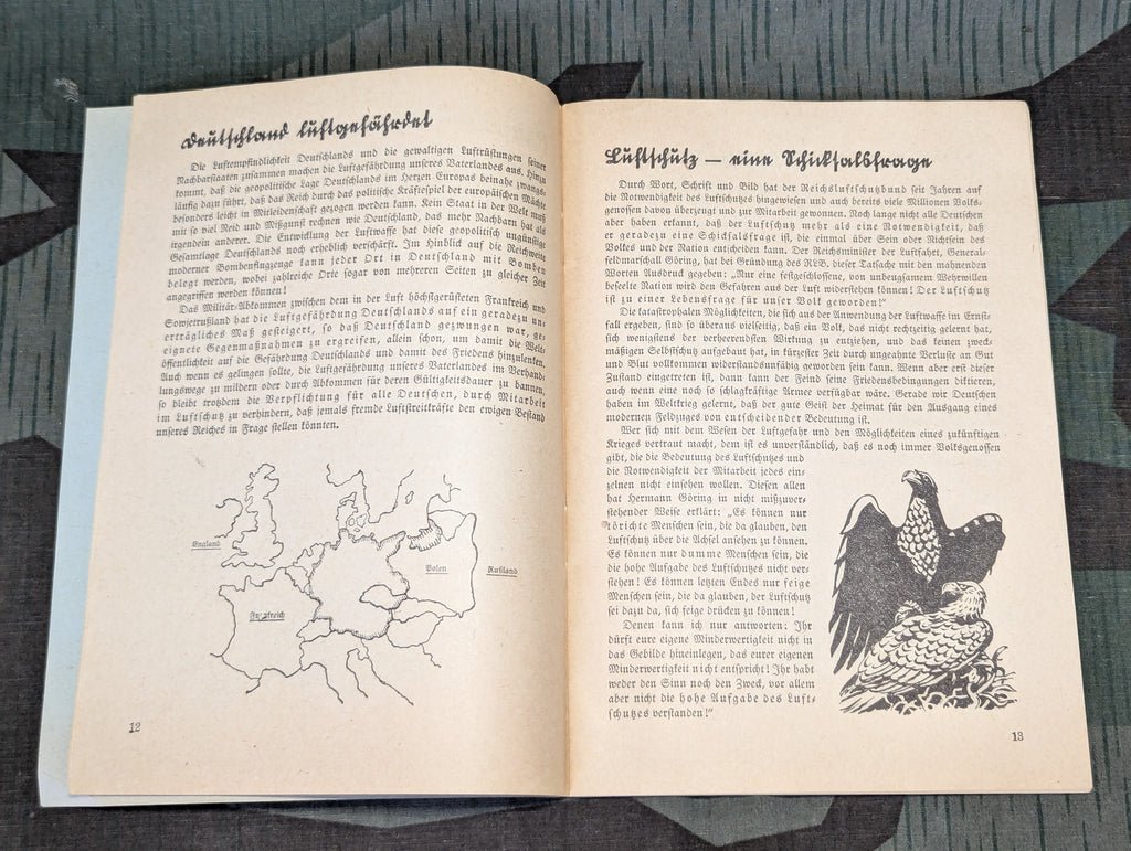 1000 Worte Luftschutz Book 1939 — image 6