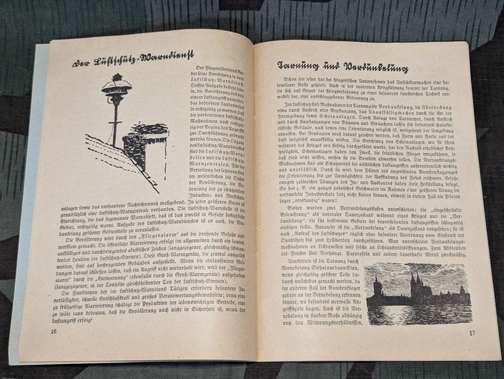 1000 Worte Luftschutz Book 1939 — image 8