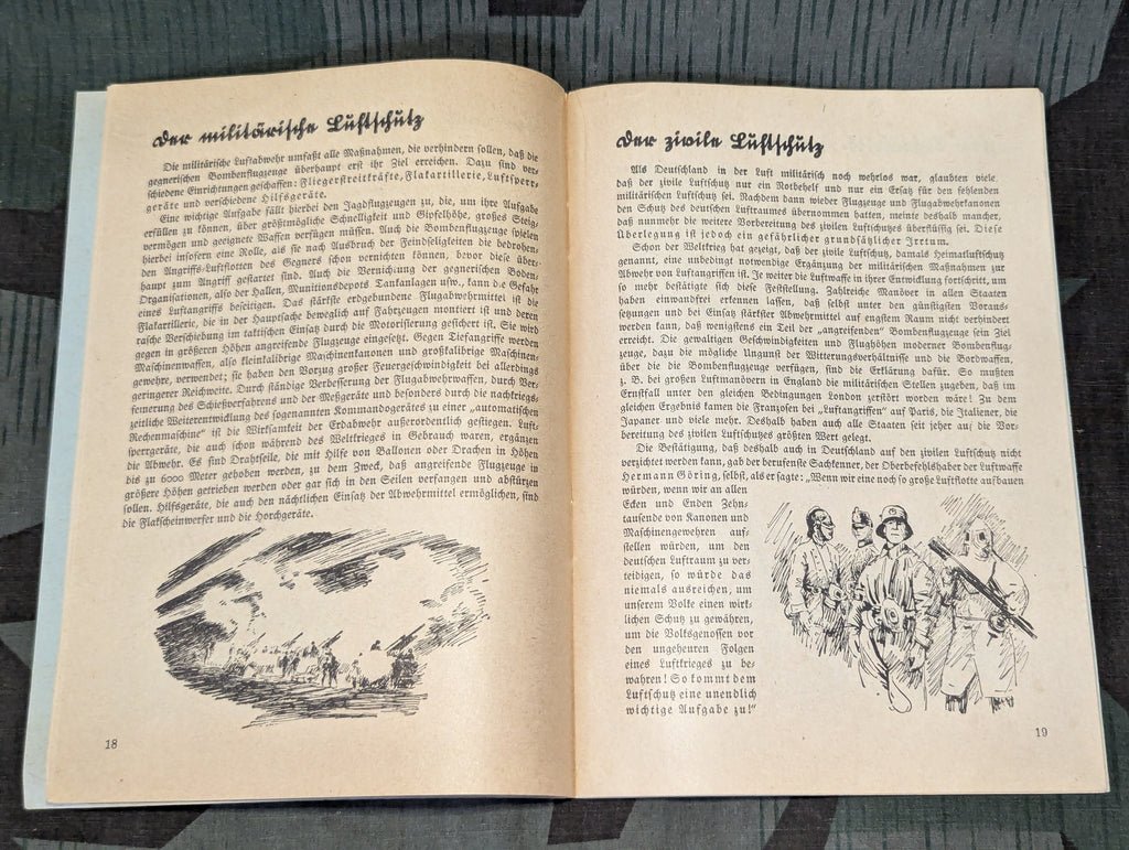 1000 Worte Luftschutz Book 1939 — image 9