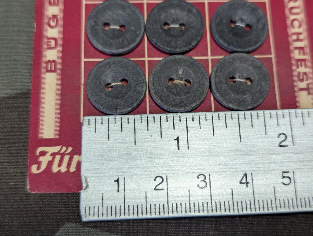 11 Paper Buttons on Card — image 2