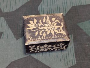 Berchtesgaden Wooden Souvenir Keepsake Box