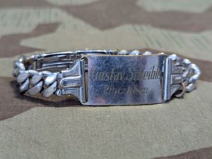 Gustav Scheibe Pforzheim ID Bracelet 490580