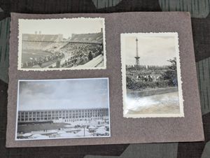 7 Photos on Album Page Olympics - Wehrmacht