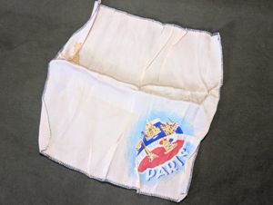Souvenir de Paris Hankie (Silk?)