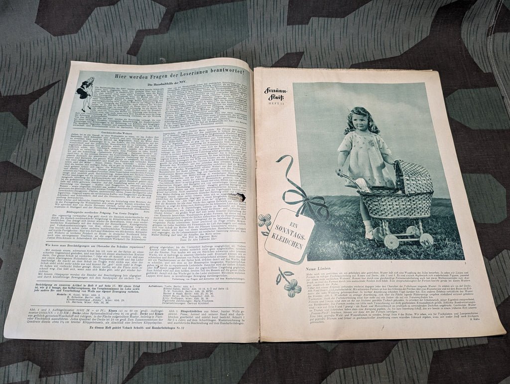 Frauen-Fleiß Sewing Magazine Jahrgang 1940/41 — image 4