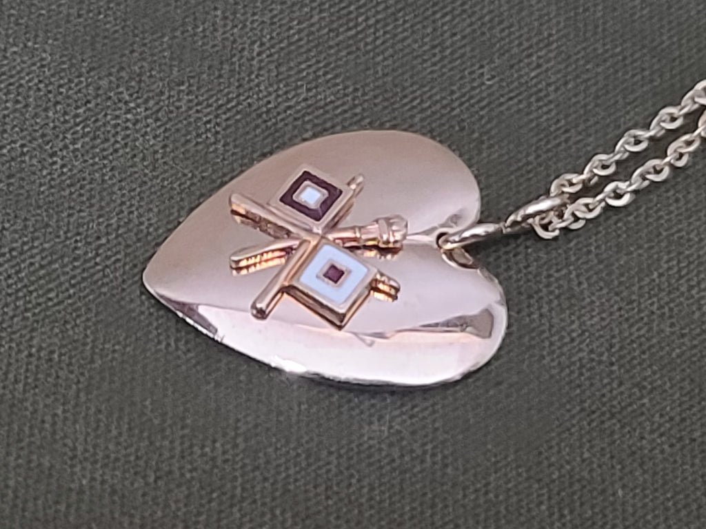 Signal Corps Sweetheart Heart Necklace — image 3