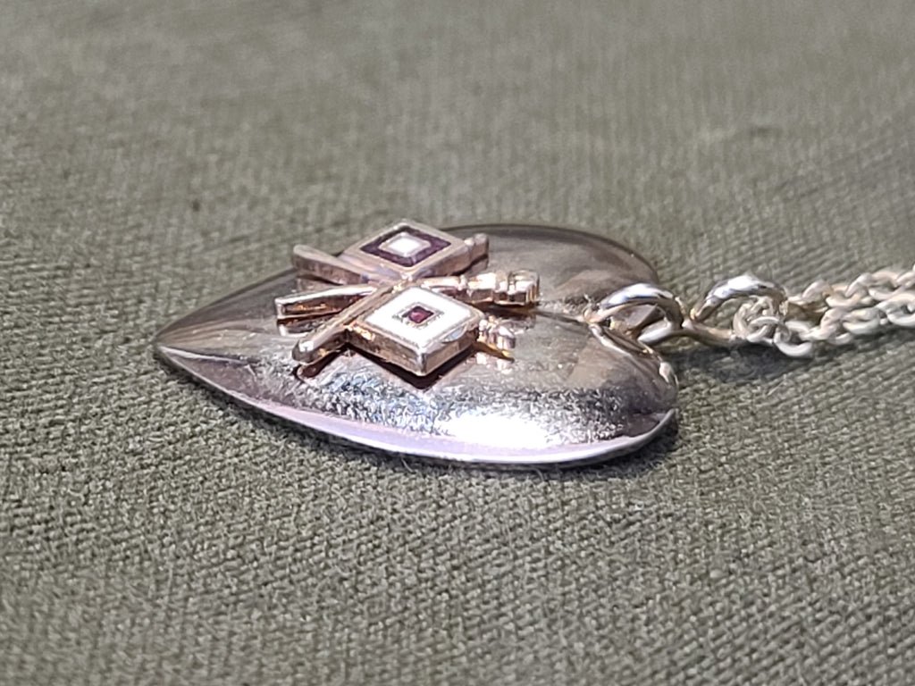 Signal Corps Sweetheart Heart Necklace — image 5