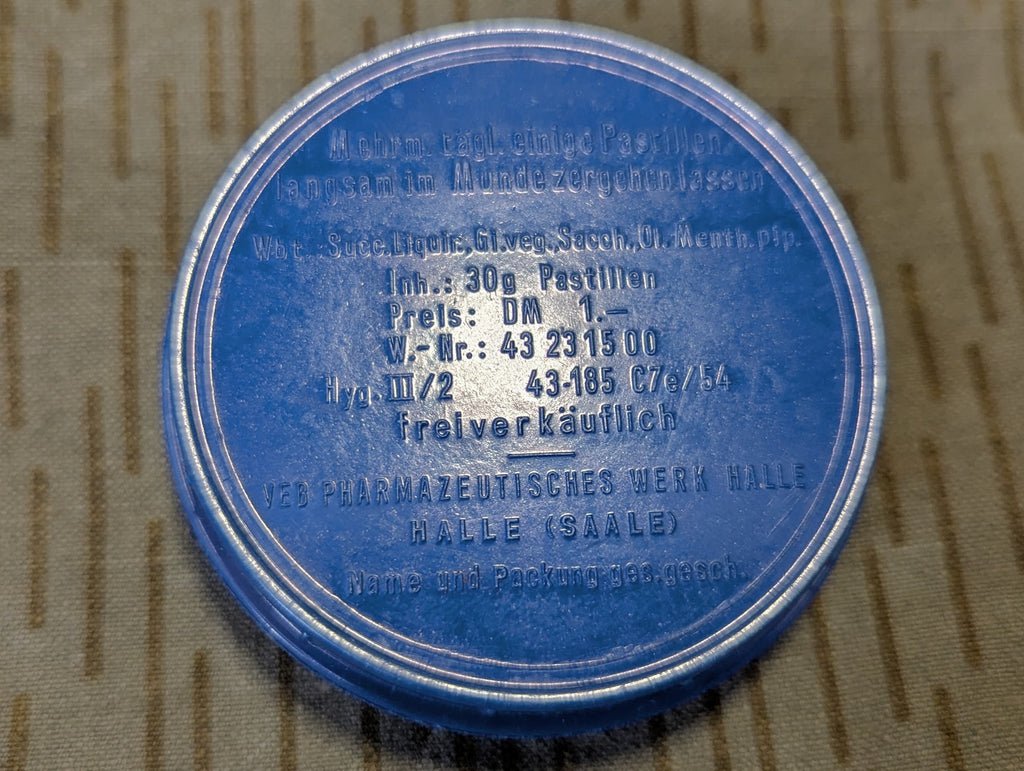 East German Sumint Cough Drop Container — image 6