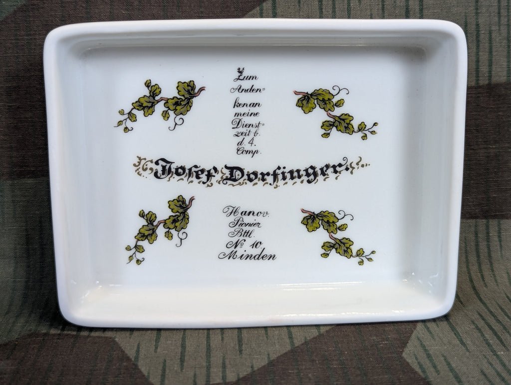 Reproduction 1886 Hanove Pionier Porcelain Keepsake Box — image 4