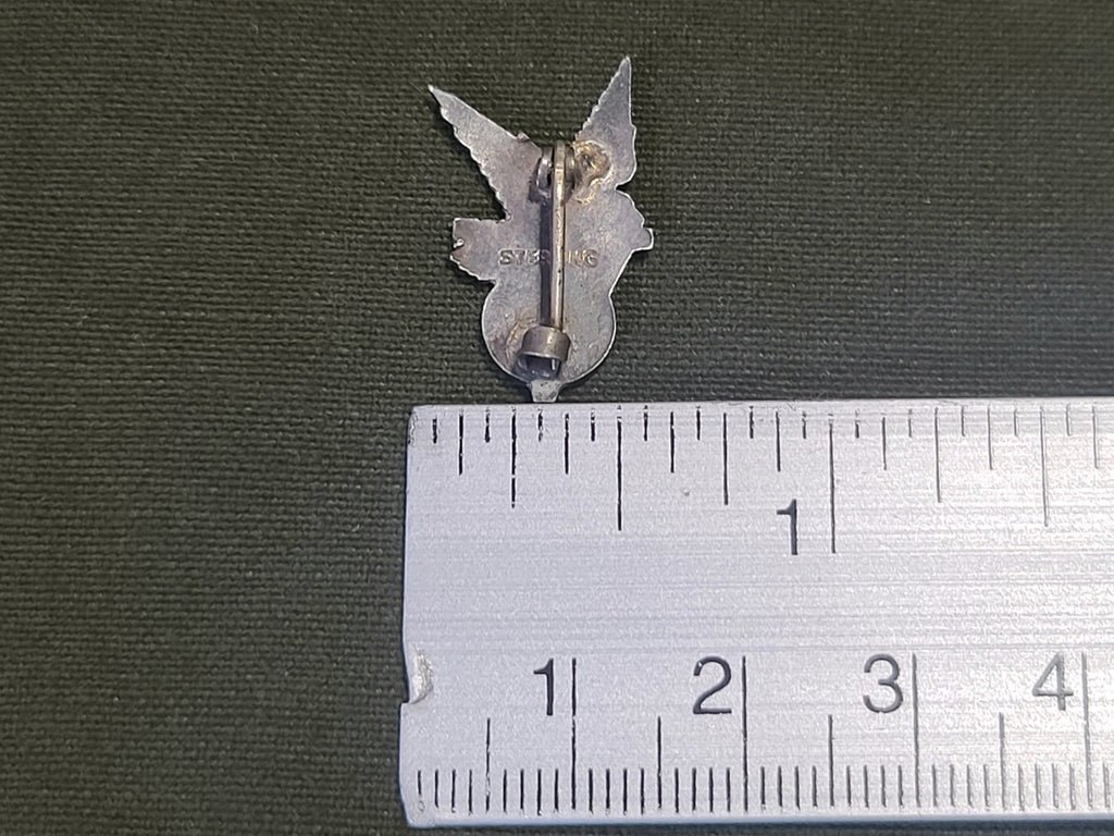 Small Victory Eagle Pin Sterling — image 2