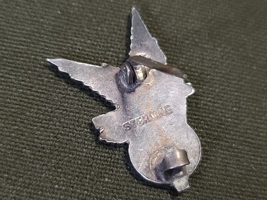 Small Victory Eagle Pin Sterling — image 3