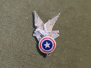 Small Victory Eagle Pin Sterling