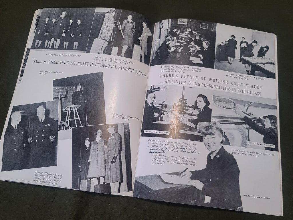 WAVES, USMCWR and SPARS Booklet — image 12