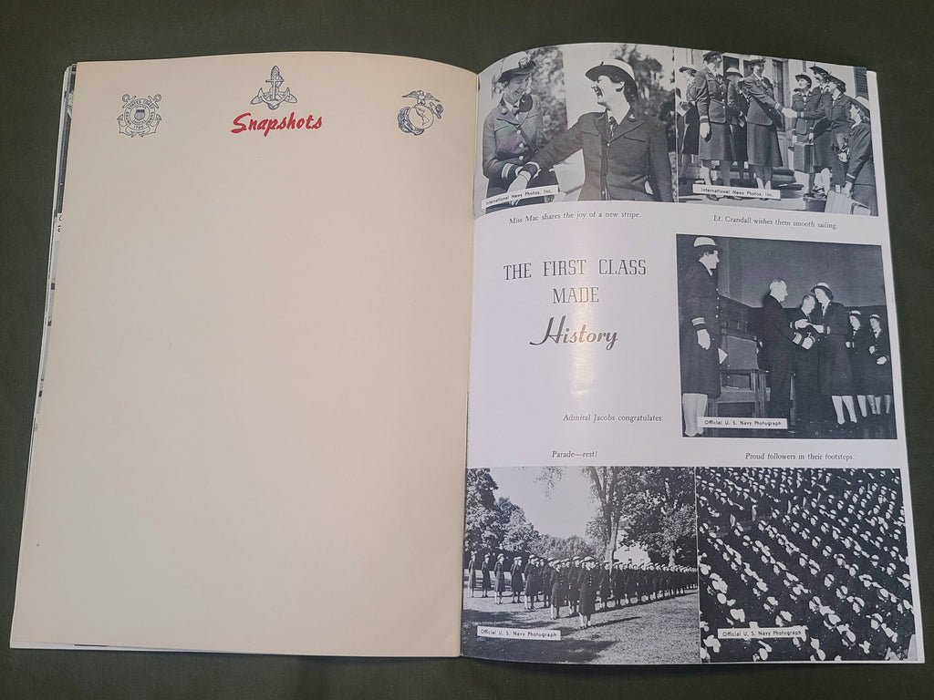 WAVES, USMCWR and SPARS Booklet — image 13