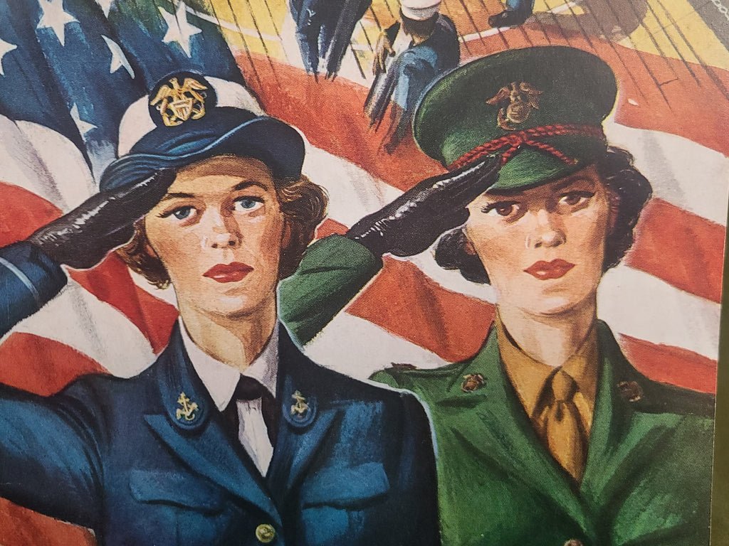 WAVES, USMCWR and SPARS Booklet — image 2