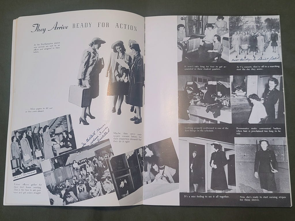 WAVES, USMCWR and SPARS Booklet — image 8