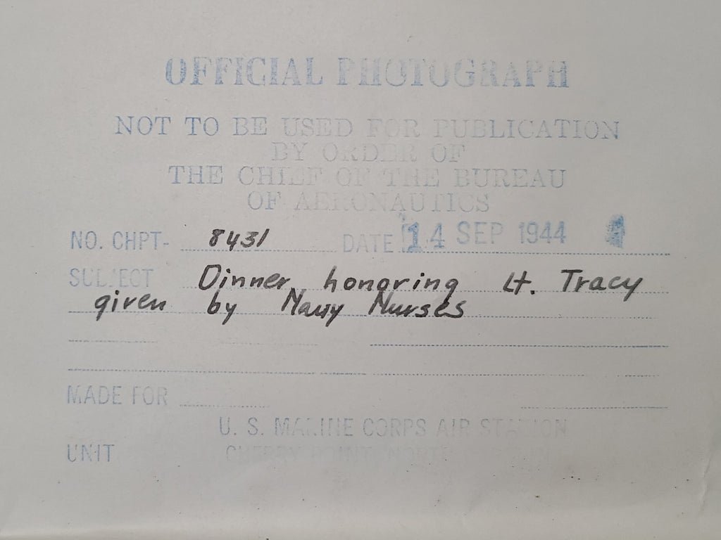 Two Large Navy Nurse Photos 1944 — image 12