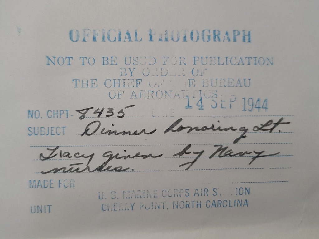 Two Large Navy Nurse Photos 1944 — image 7