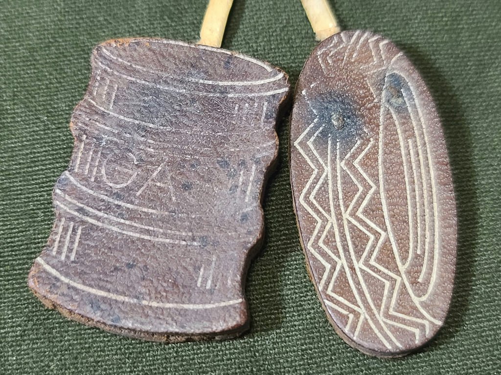 Priorities of 1944 Leather Pin — image 4