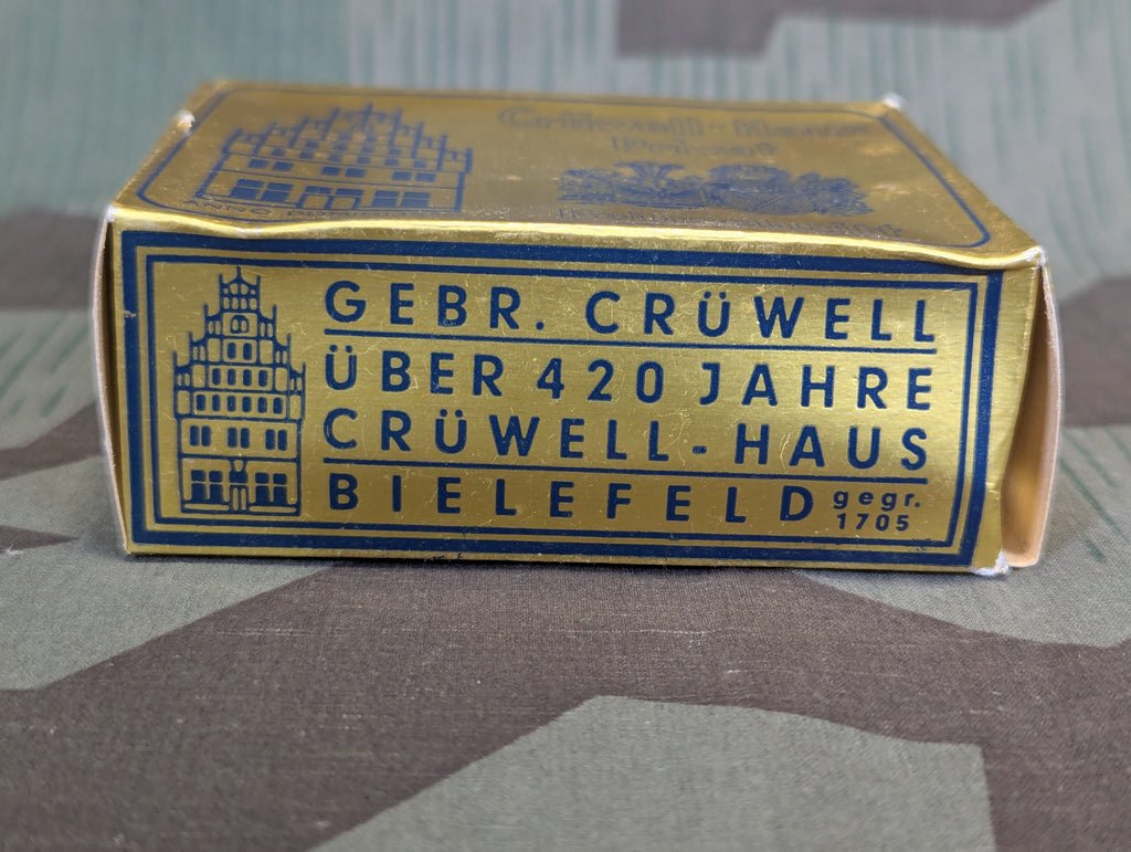 Post War Crüwell Haus Feinschnitt Tobacco Package Empty — image 3