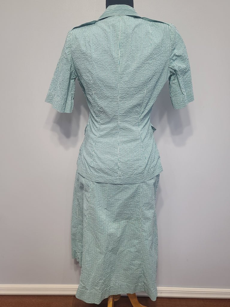 Marine Corps Seersucker Jacket & Skirt Set(B-36' W-28' H-39') — image 3