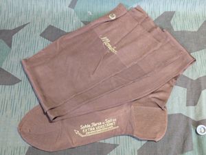 Vintage German Monika Seamed Stockings Size 10