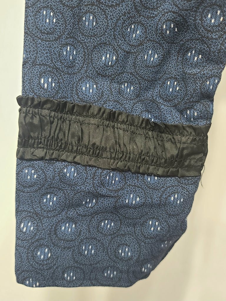 Dark Blue German Traditional Dirndl Blouse(B-37' W-31) — image 7