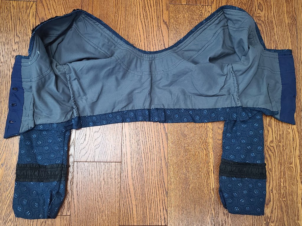 Dark Blue German Traditional Dirndl Blouse(B-37' W-31) — image 8