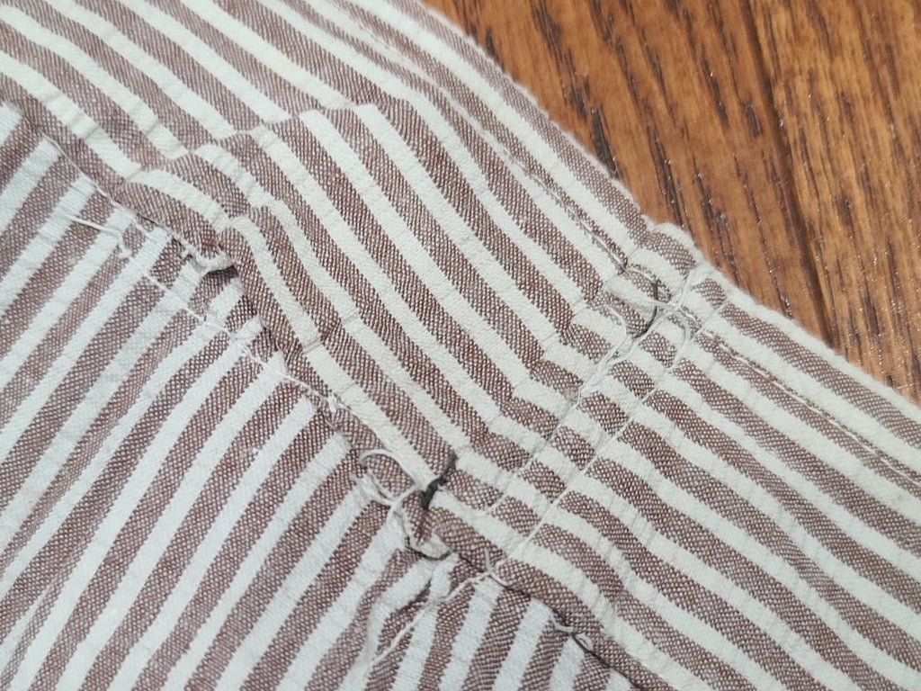 Army Nurse Seersucker Trousers(31' waist) — image 11