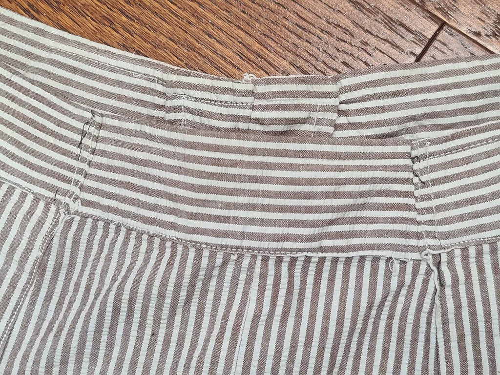 Army Nurse Seersucker Trousers(31' waist) — image 8