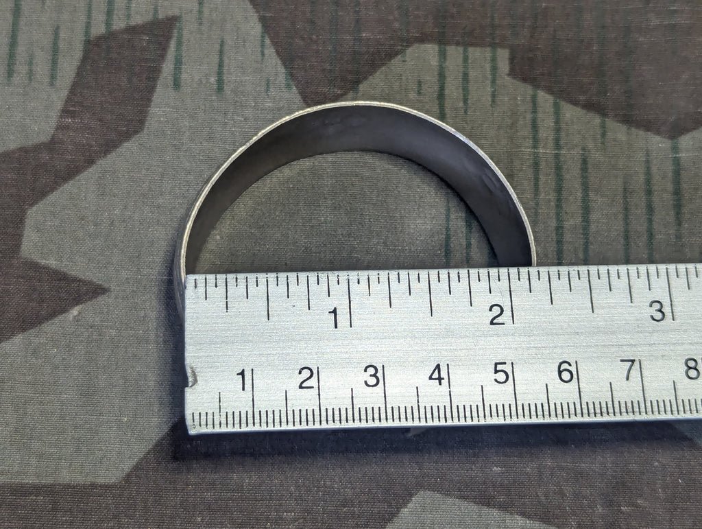 EM Handarbeit Neusilber Cuff Bracelet — image 6