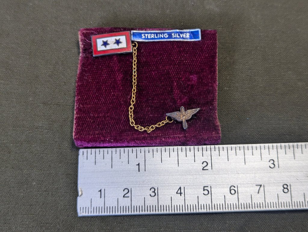 Army Air Corps In Service Chain Pin in Box — image 3
